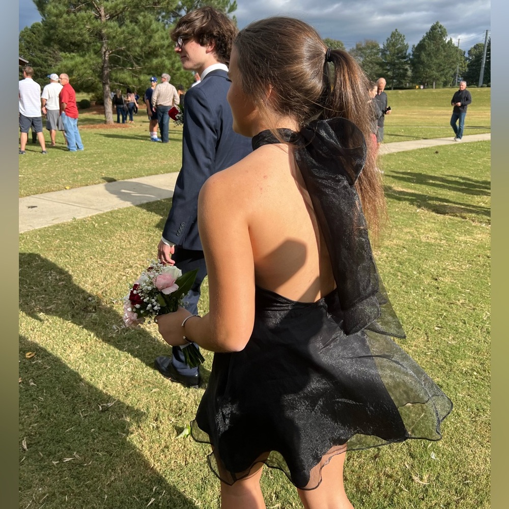 Lovers + Friends Black Mini Dress